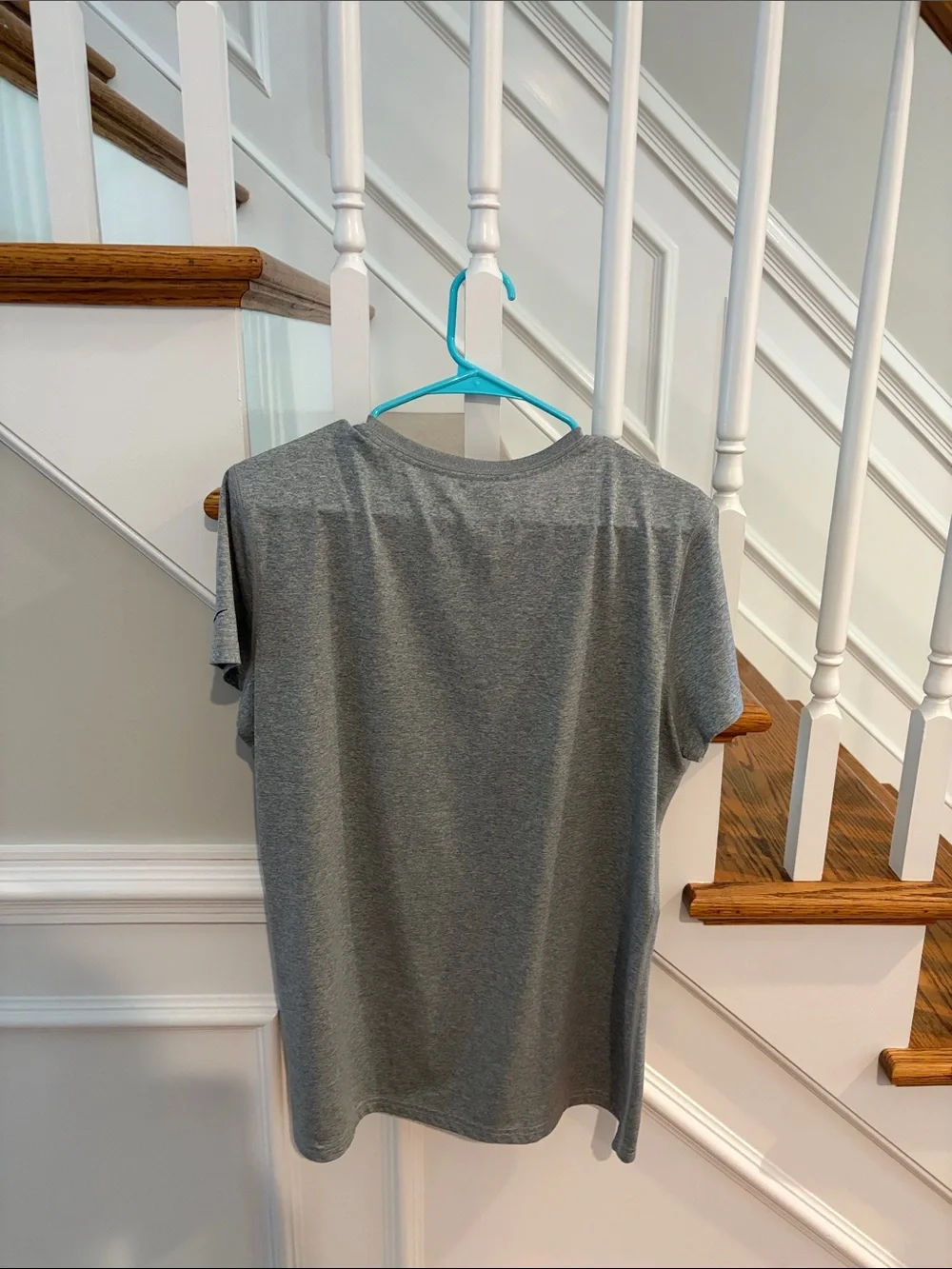 Nike Gray New England Patriots Logo Tee
